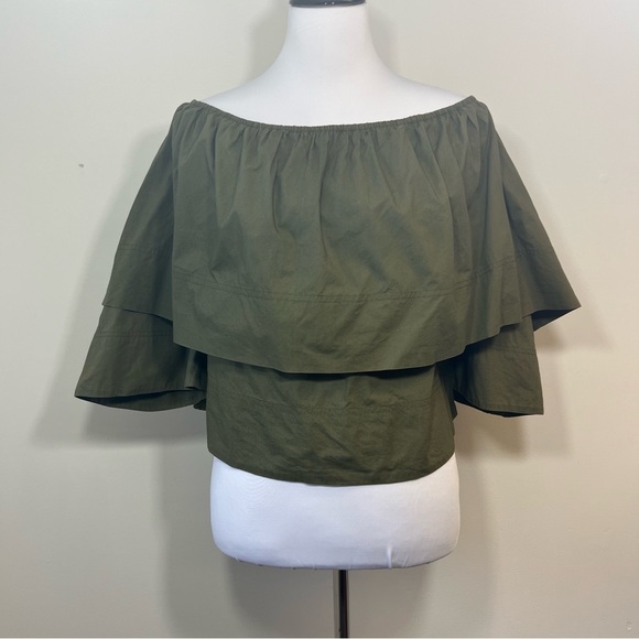 APIECE APART Neroli Off the Shoulder Poplin Top - Picture 4 of 9